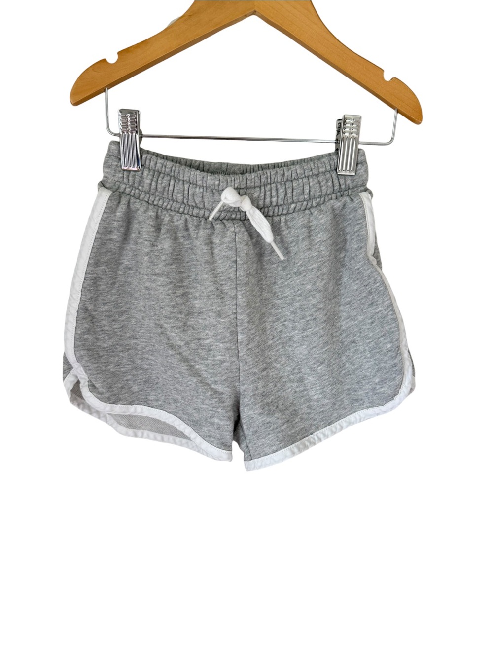 GAP Gray and White Kids Athletic Shorts